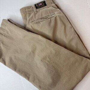 Ralph Lauren Polo Jeans Company Pants Men's 34x32 Khaki Military Field USRL